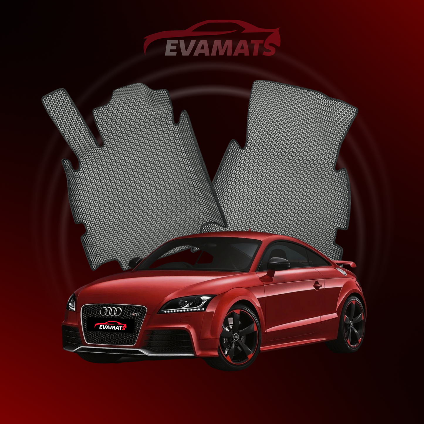 Автоковрики EVAMATS для Audi TT RS(8J) 2 покоління 2009-2014 р.н. COUPE