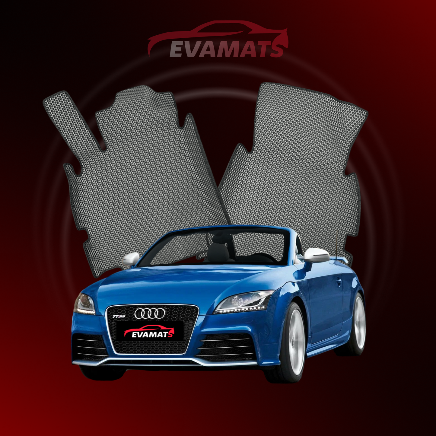 Автоковрики EVAMATS для Audi TT RS(8J) 2 покоління 2009-2014 CABRIOLET