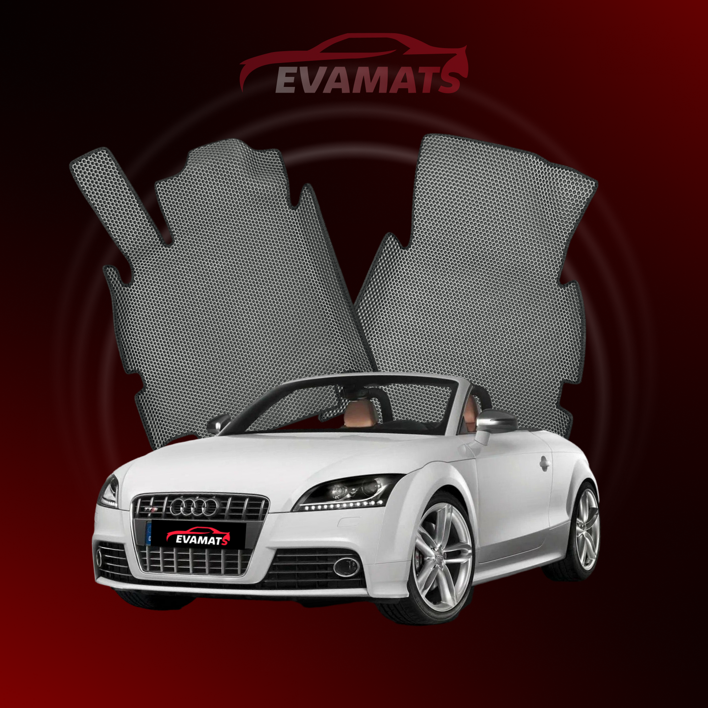 Автоковрики EVAMATS для Audi TTS(8J) 2 покоління 2007-2014 КАБІРОЛЕТ