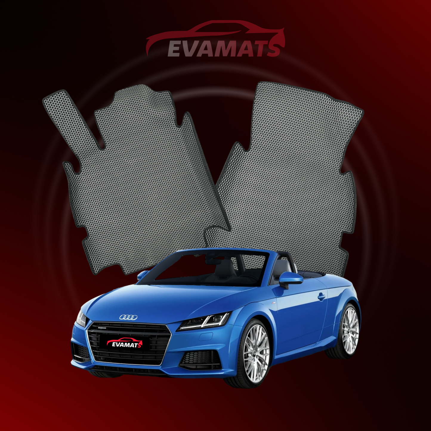 Коврики EVAMATS для Audi TT(8S) 3-го поколения 2014-2023 CABRIOLET