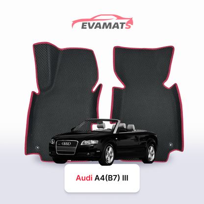 Dywaniki samochodowe EVAMATS do Audi A4(B7) 3 gen 2004-2009 rok KABRIOLET