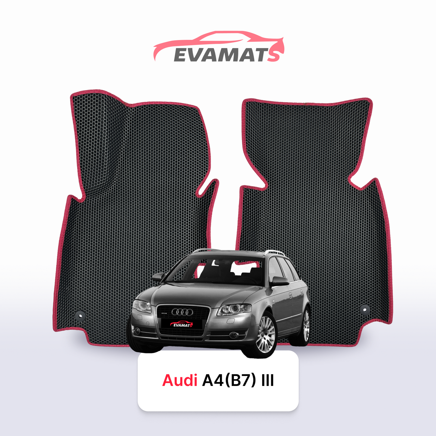 Dywaniki samochodowe EVAMATS do Audi A4(B7) 3 gen 2004-2009 rok KOMBI