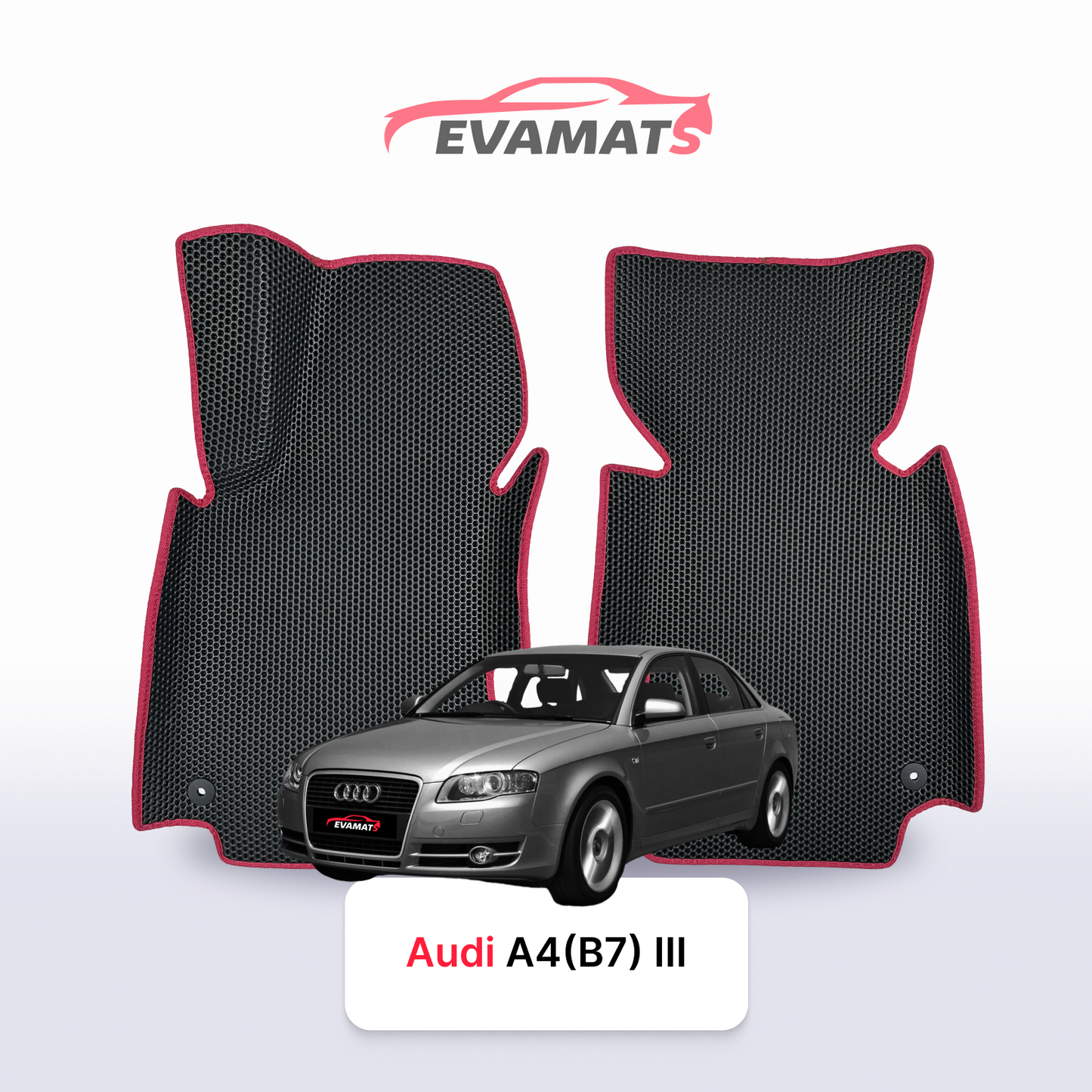 Dywaniki samochodowe EVAMATS do Audi A4(B7) 3 gen 2004-2009 rok SEDAN