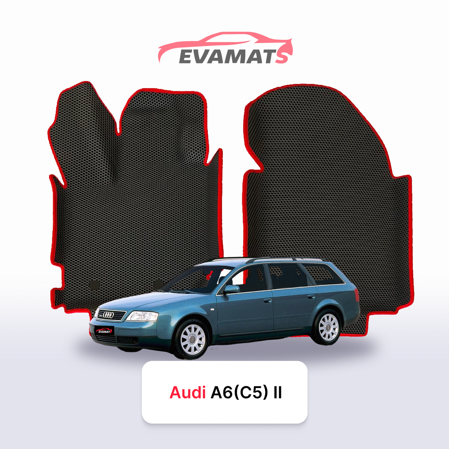 Dywaniki samochodowe EVAMATS do Audi A6(C5) 2 gen 1997-2005 KOMBI