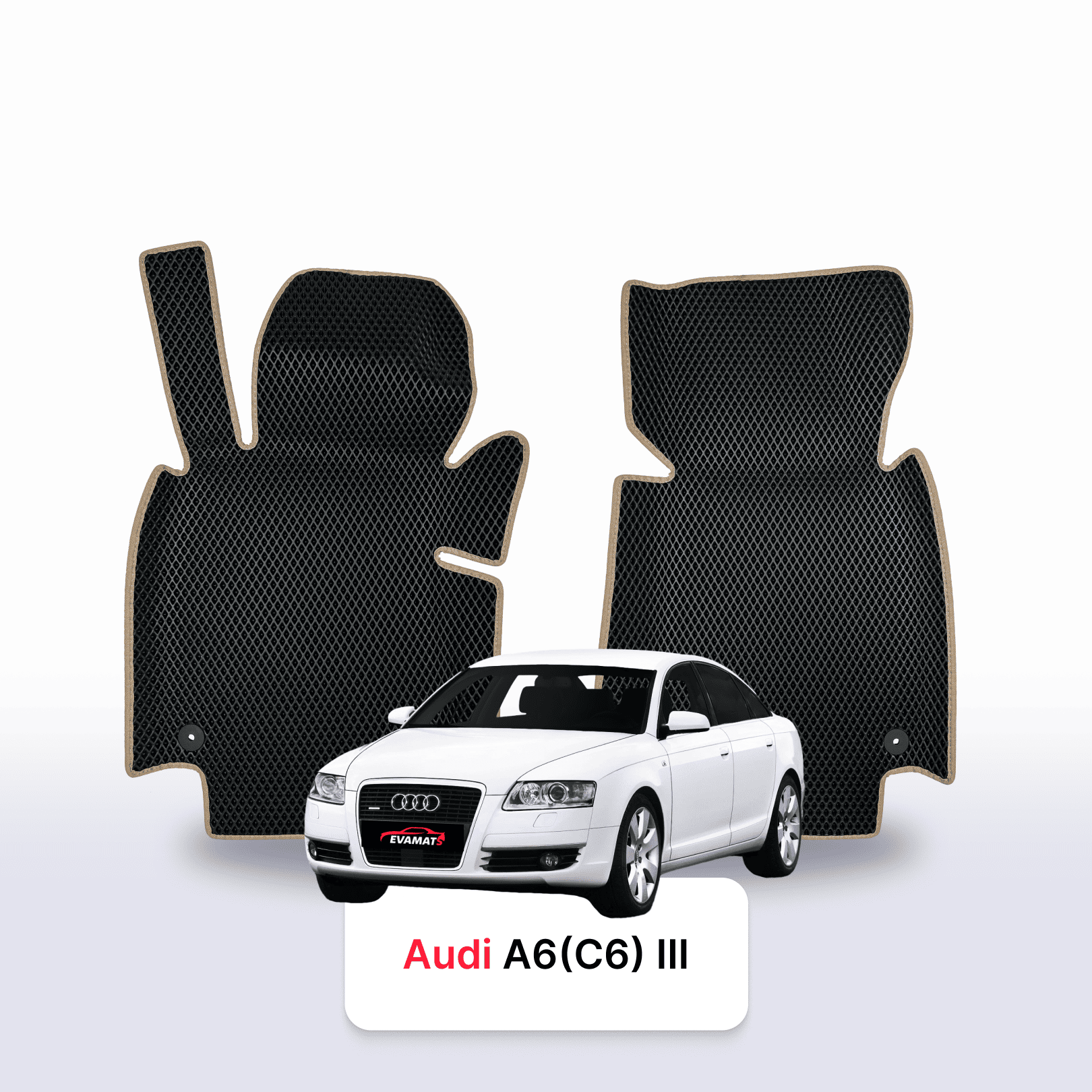 EVA Dywaniki samochodowe od EVA MATS 3D do Audi A6(C6) 3 gen 2004-2011 rok SEDAN