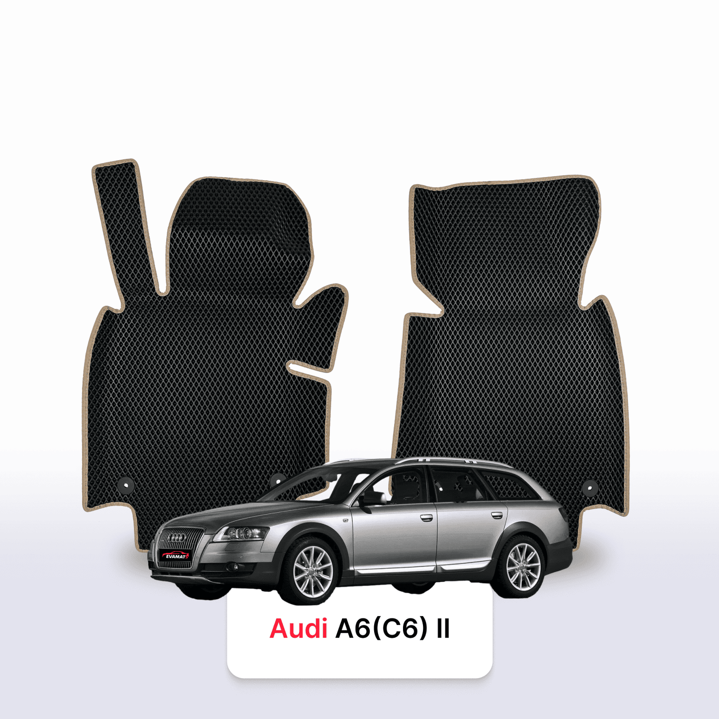 EVA Dywaniki samochodowe od EVA MATS 3D do Audi A6 Allroad(C6) 2 gen 2004-2011 rok Kombi BENZYNA