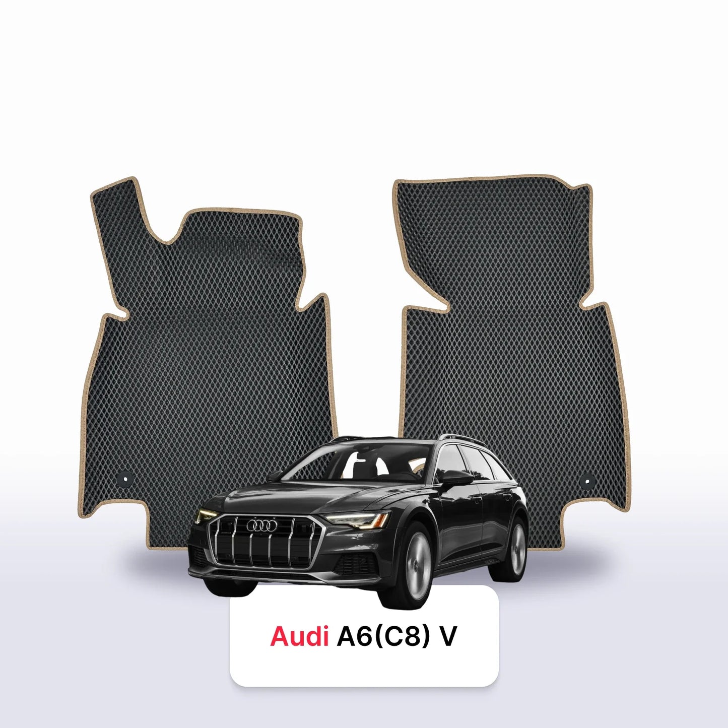 EVA Dywaniki samochodowe od EVA MATS 3D do Audi A6 Allroad(C8) przedlift 5 gen 2018-2025 rok przedlift