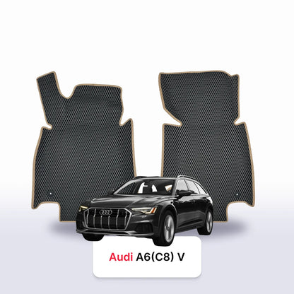 EVA Dywaniki samochodowe od EVA MATS 3D do Audi A6 Allroad(C8) przedlift 5 gen 2018-2025 rok przedlift