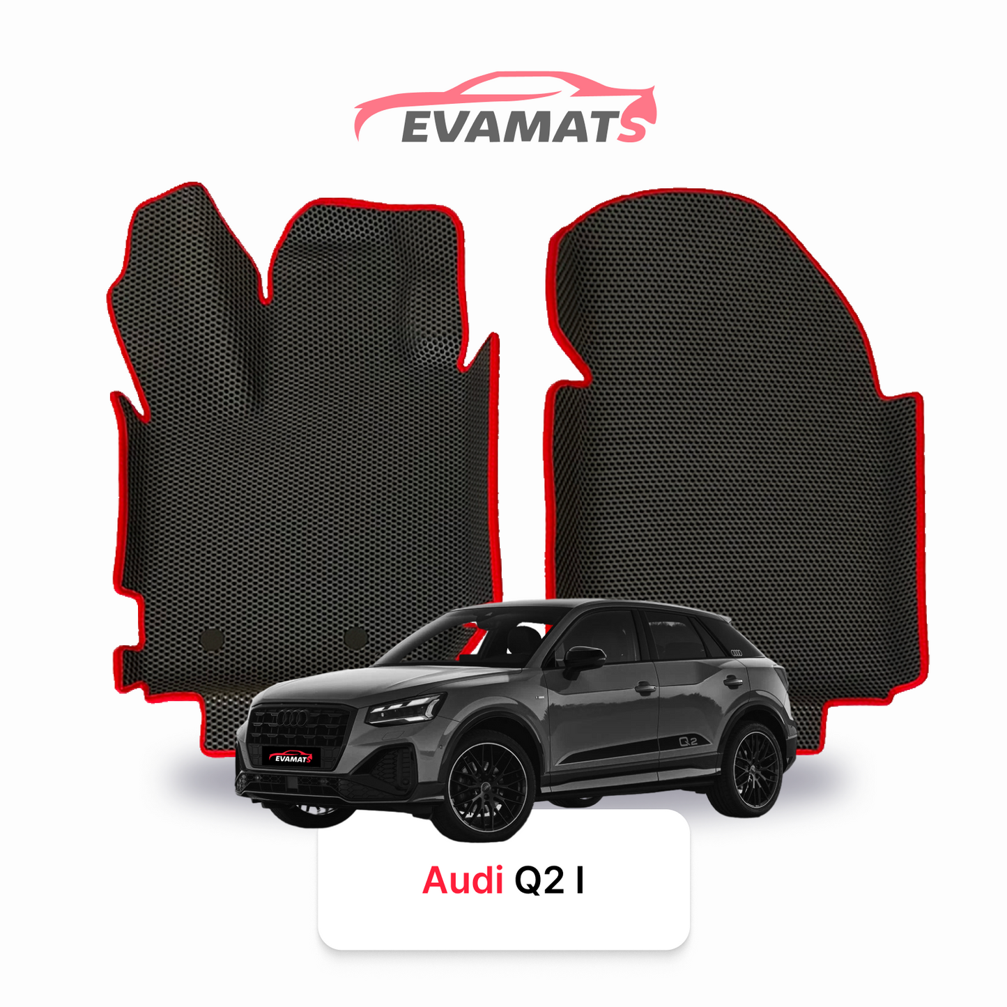 Dywaniki samochodowe EVAMATS do Audi Q2 1 gen 2016-2025 rok SUV