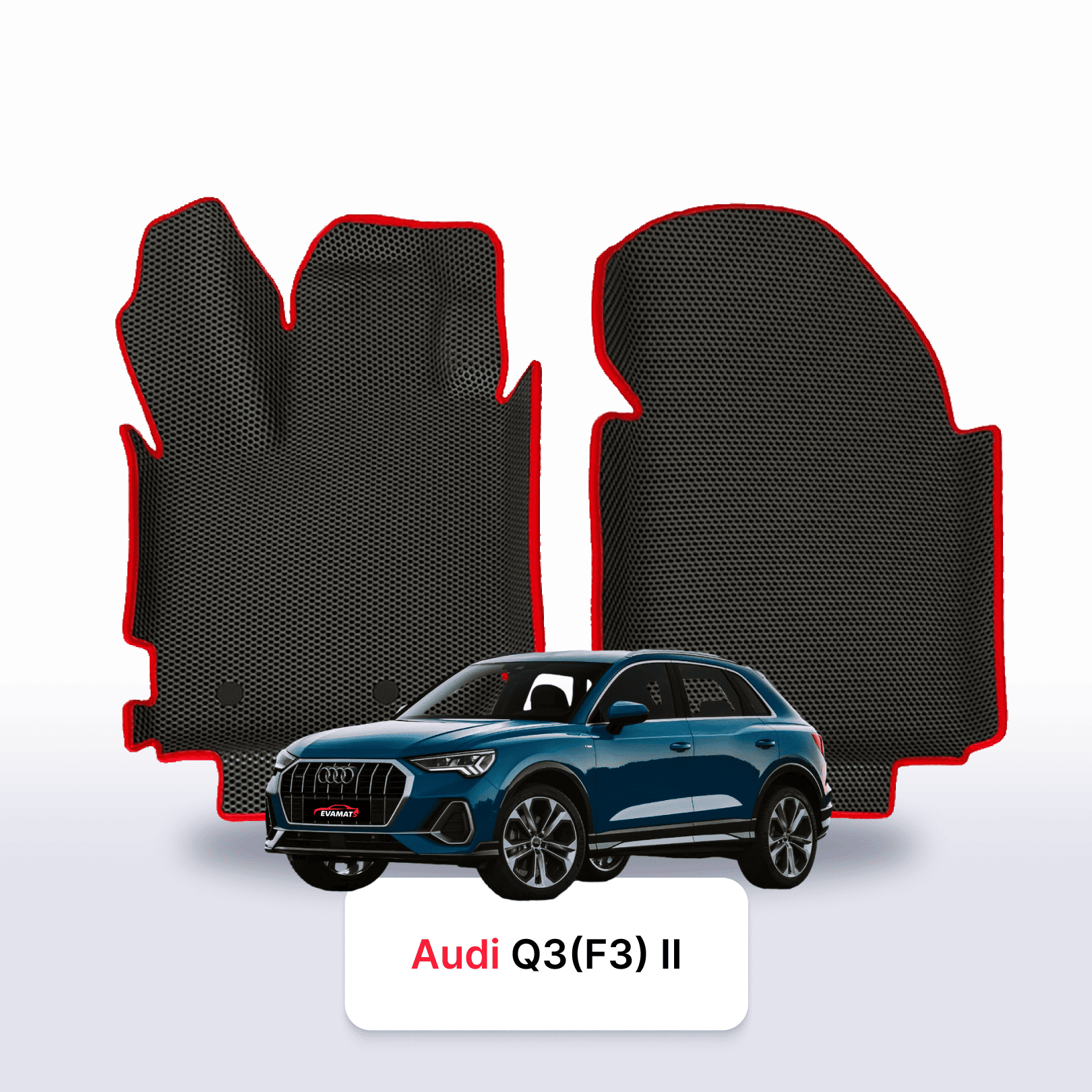 EVA Dywaniki samochodowe od EVA MATS 3D do Audi Q3(F3) 2 gen 2018-2025 rok SUV BENZYNA