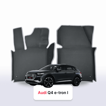 EVA Dywaniki samochodowe od EVA MATS 3D do Audi Q4 E-tron 1 gen 2021-2028 rok Elektryczny SUV Coupe + Podpiętka EVAMATS