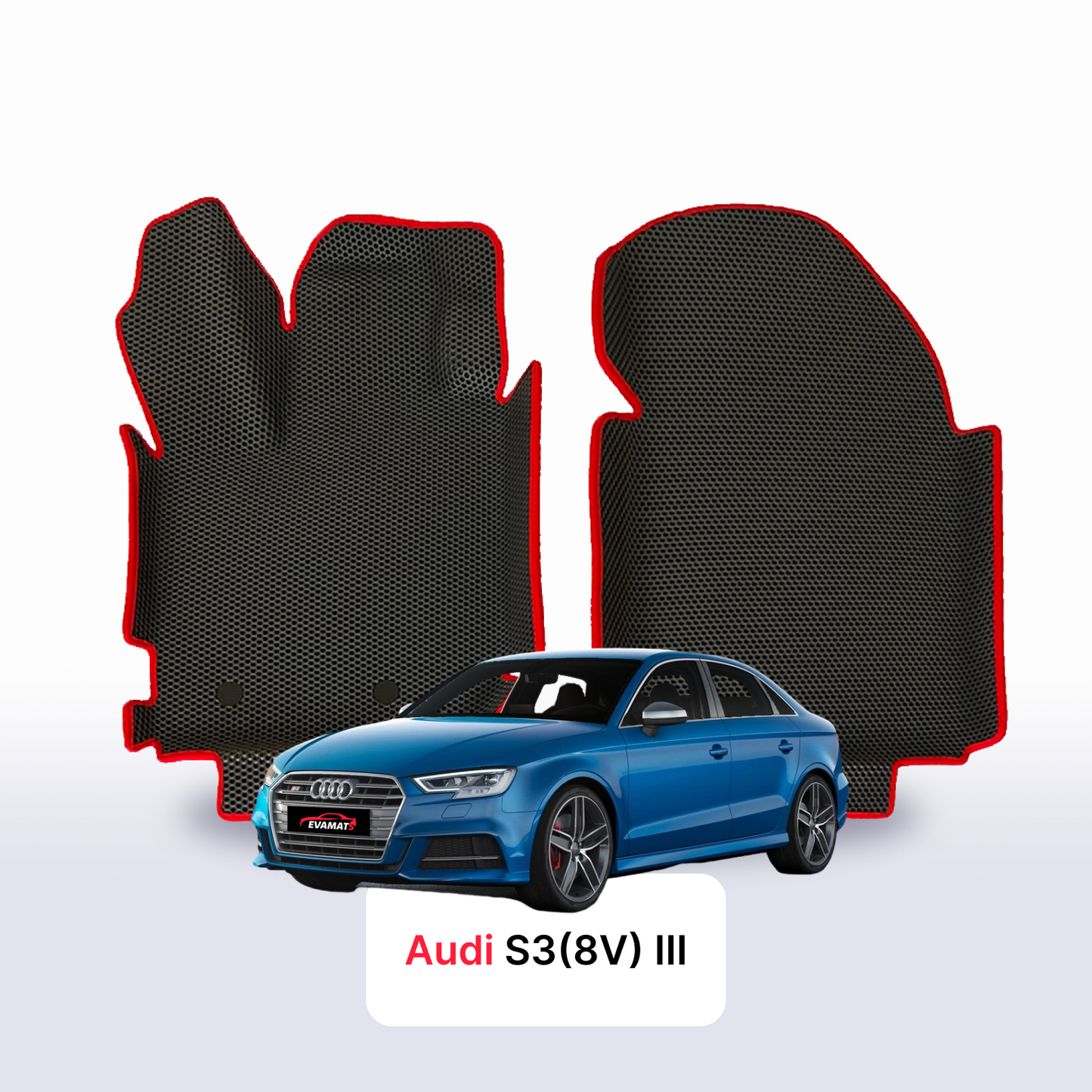 Коврики EVAMATS для Audi S3 (8V) 3-го поколения СЕДАН 2013-2020 гг.