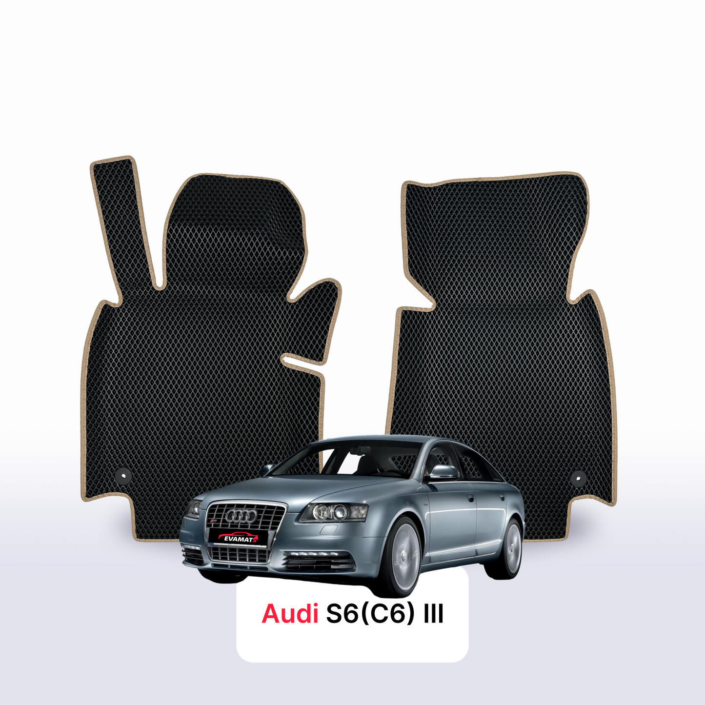 Автоковрики EVAMATS для Audi S6(C6) 3 покоління 2005-2011 СЕДАН