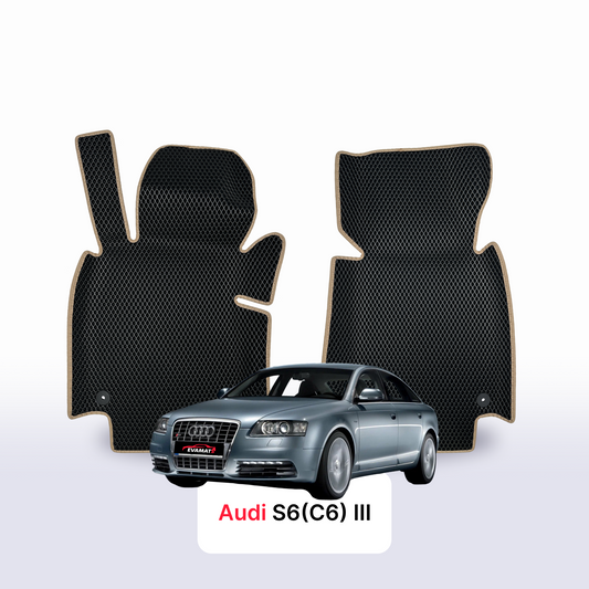 Коврики EVAMATS для Audi S6(C6) 3-го поколения СЕДАН 2005-2011 гг.