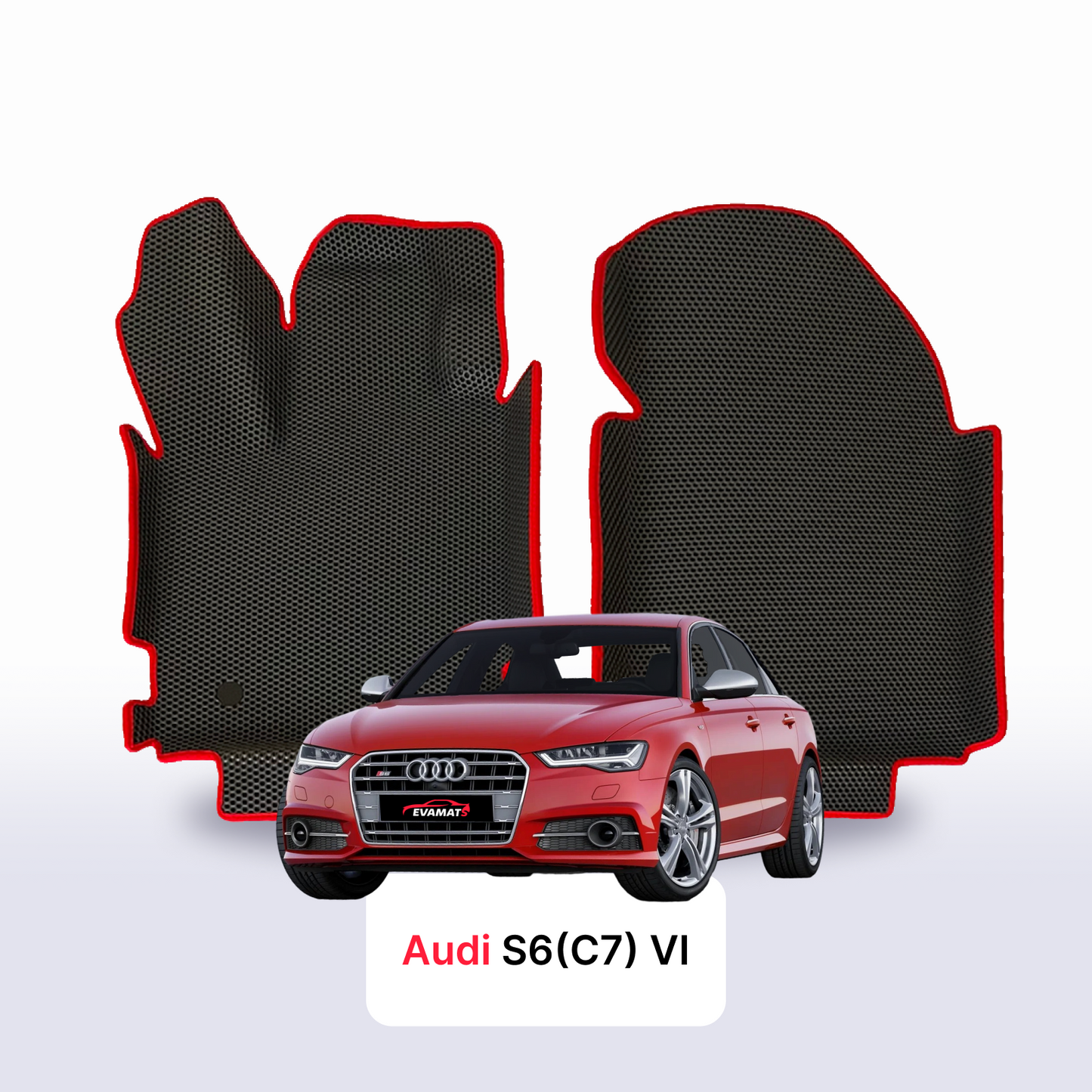 Коврики EVAMATS для Audi S6(C7) 4 поколения СЕДАН 2012-2018 гг.