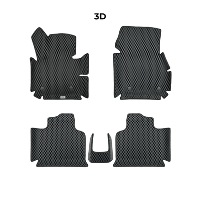 Dywaniki samochodowe 3D EVAMATS do Jeep Avenger 1 gen 2023-2024 rok Electro SUV