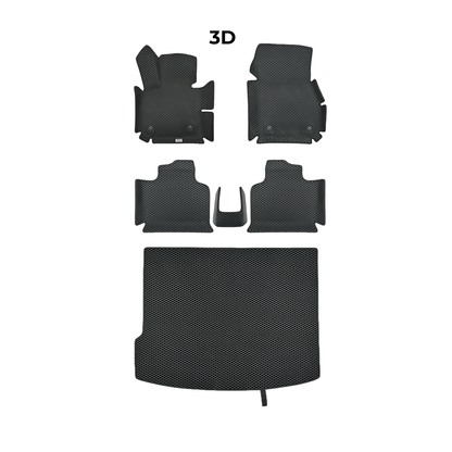 Dywaniki samochodowe 3D EVAMATS do Jeep Liberty 1 gen 2001-2007 rok SUV