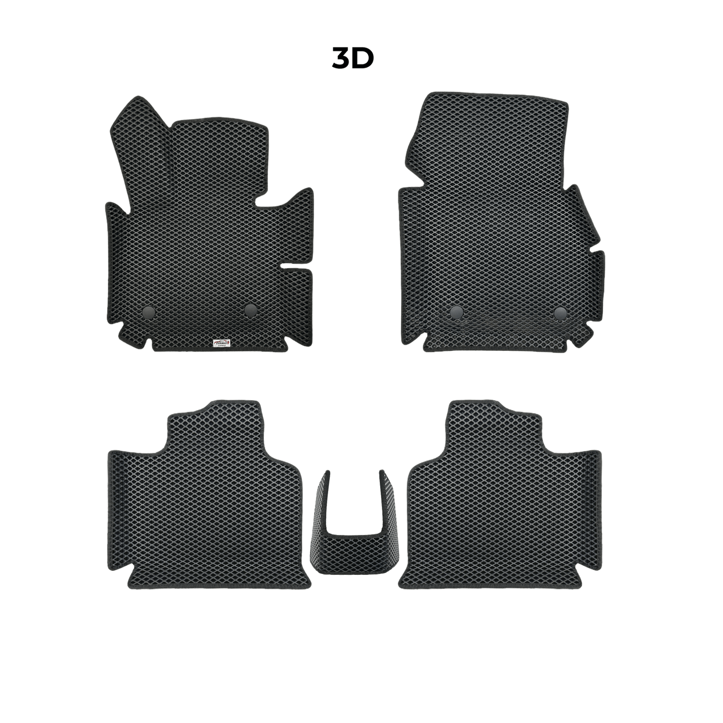 Dywaniki samochodowe 3D EVAMATS do SEAT Toledo 3 gen 2004-2009 rok HATCHBACK 5 drzwi