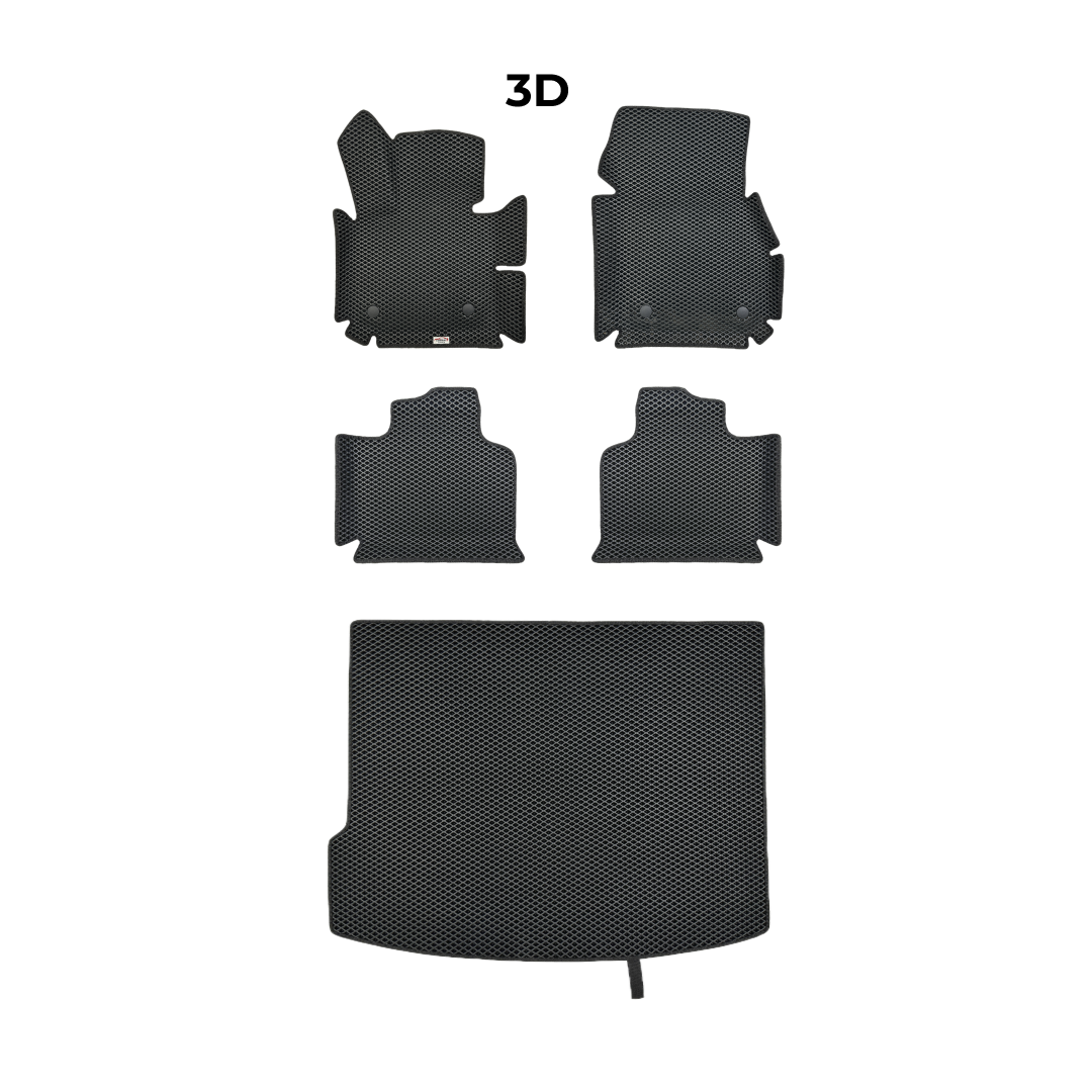 Dywaniki samochodowe 3D EVAMATS do Maybach(57) 1 gen 2002-2012 rok SEDAN 4-Osobowy