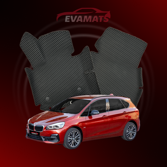 Dywaniki samochodowe EVAMATS do BMW 2 Active Tourer(F45) 1 gen 2014-2021 rok MINIVAN