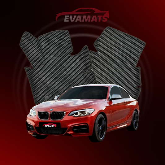 Dywaniki samochodowe EVAMATS do BMW 2(F22) 1 gen 2014-2021 rok COUPE