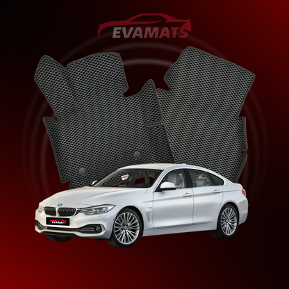 Dywaniki samochodowe EVAMATS do BMW 4(F36) 1 gen 2013-2020 rok GRAN COUPE LIFTBACK