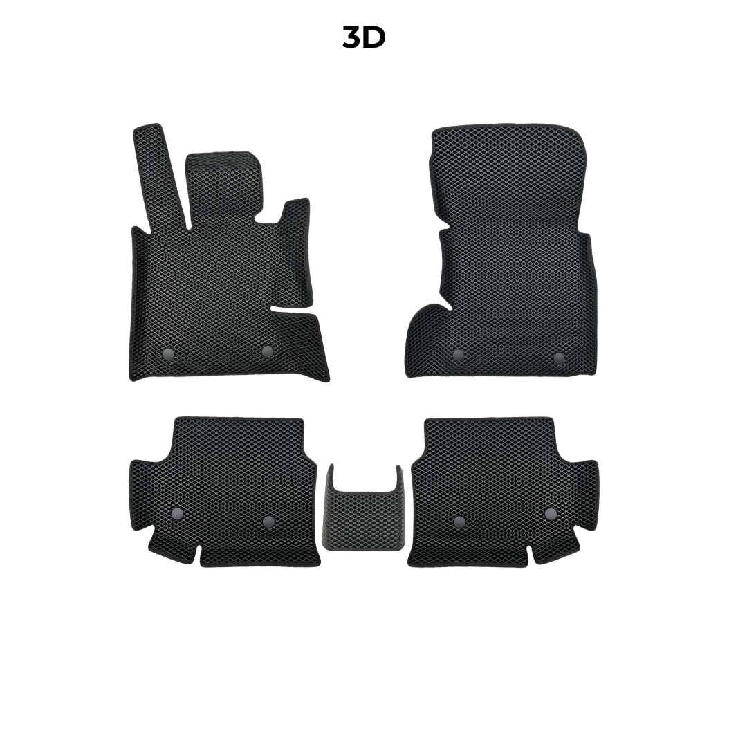 EVA Dywaniki samochodowe od EVA MATS 3D do BMW 5 (F10/F11) 6 gen 2010-2017 rok Kombi BENZYNA