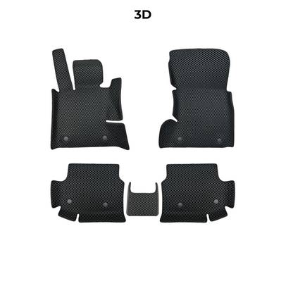 EVA Dywaniki samochodowe od EVA MATS 3D do BMW 5 (F11) 6 gen 2010-2017 rok Kombi DIESEL