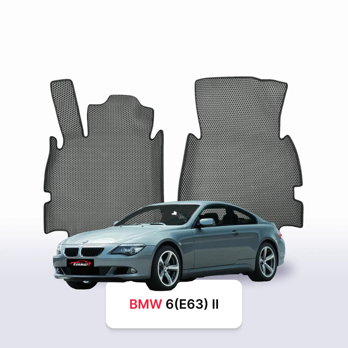 Custom-Fit 3D EVA Car Mats for BMW 6 E63 I gen 2003–2010 year Coupe