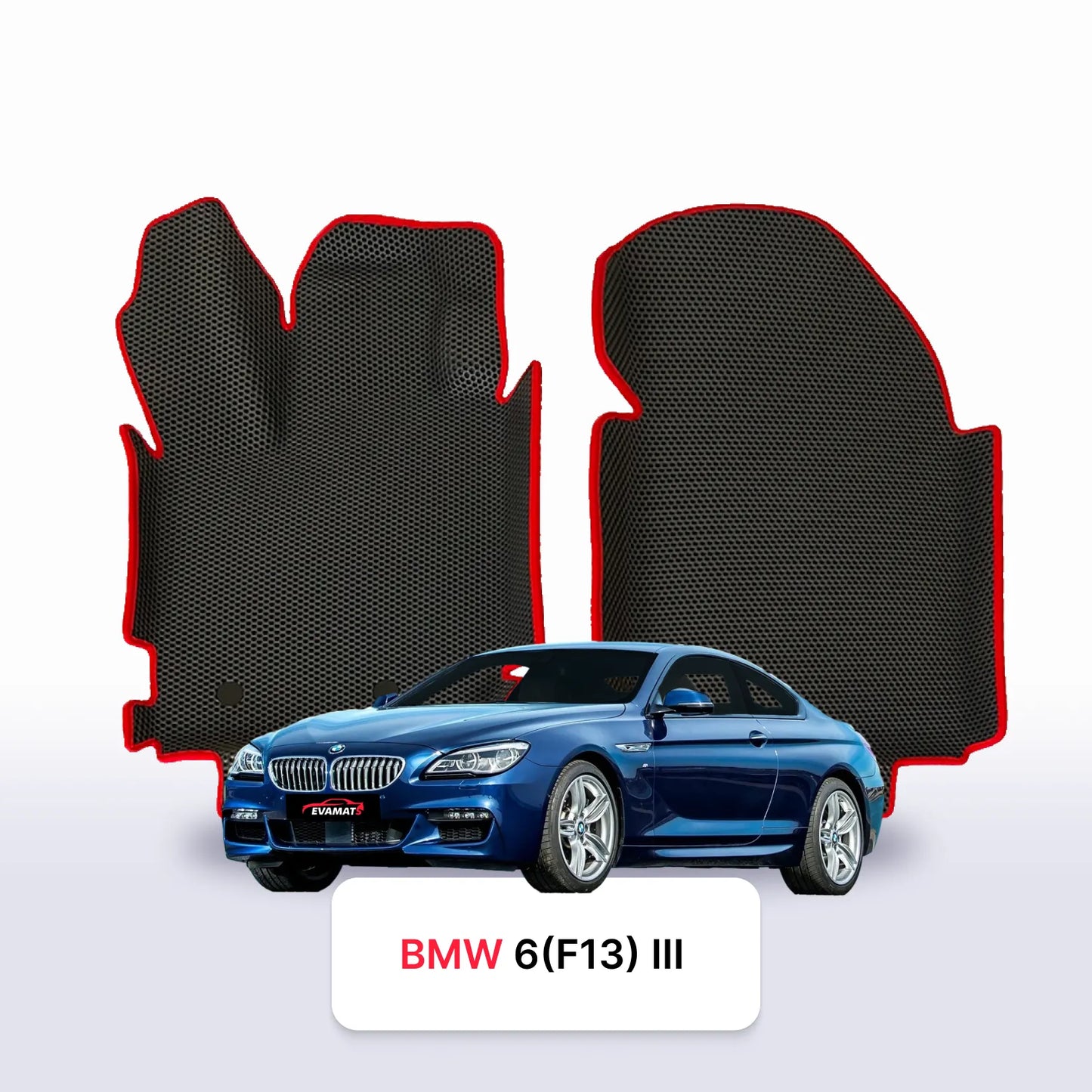 Custom-Fit 3D EVA Car Mats for BMW 6 F13 III gen 2010–2018 year Convertible