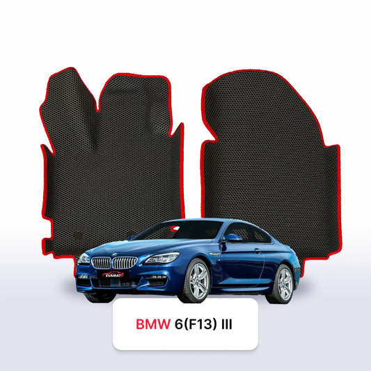 Custom-Fit 3D EVA Car Mats for BMW 6 F13 III gen 2010–2018 year Convertible