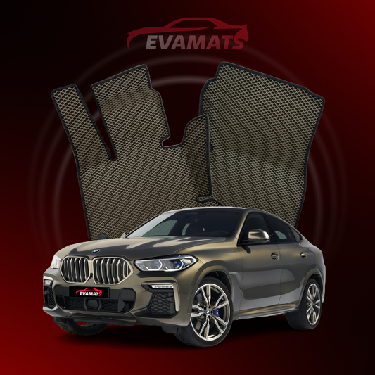 Dywaniki samochodowe EVAMATS do BMW X6 M(G06) 3 gen 2019-2023 rok SUV