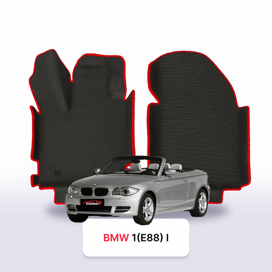 Dywaniki samochodowe EVAMATS do BMW 1(E88) 1 gen 2004-2014 rok KABRIOLET