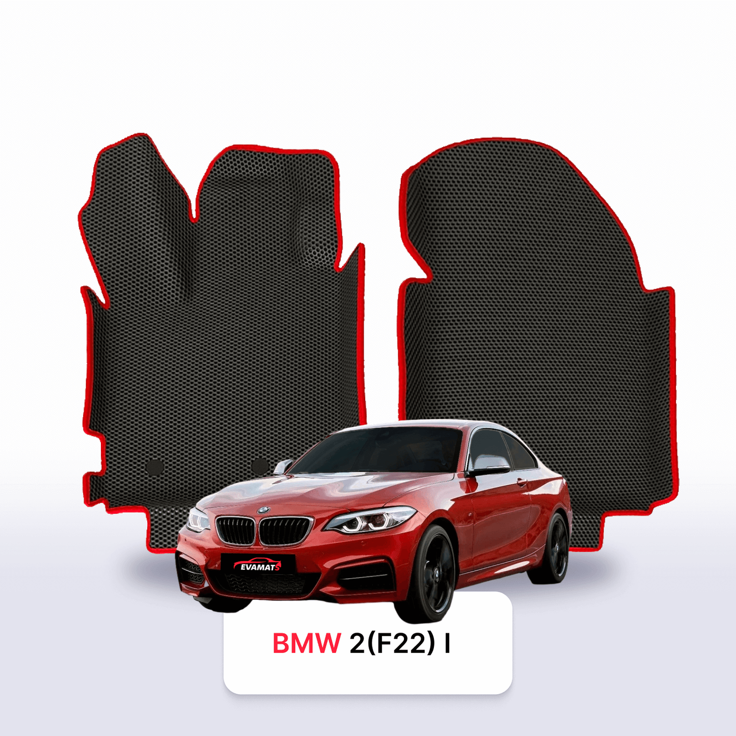 Dywaniki samochodowe EVAMATS do BMW 2(F22) 1 gen 2014-2021 rok COUPE