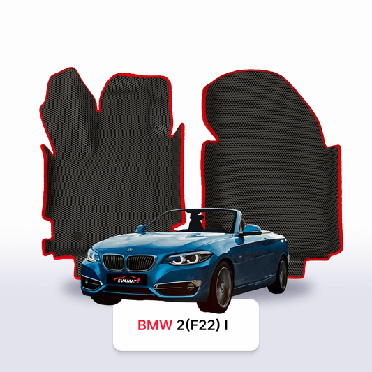 Коврики EVAMATS для BMW 2(F23) 1-го поколения 2014-2021 года выпуска КАБРИОЛЕТ