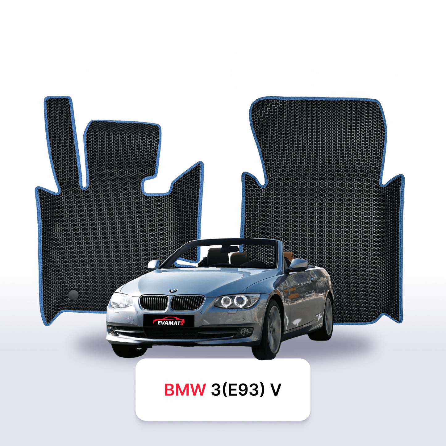 Автоковрики EVAMATS для BMW 3(E93) 5 покоління 2004-2013 КАБІРОЛЕТ