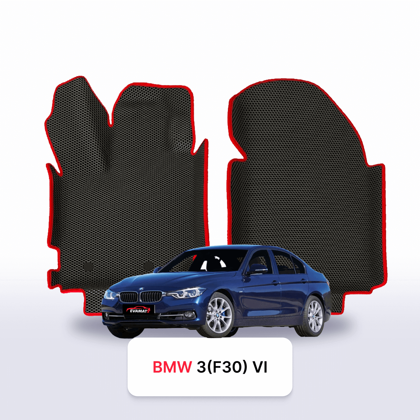 EVA Dywaniki samochodowe od EVA MATS 3D do BMW 3 F30 6 gen 2011-2018 rok Sedan DIESEL