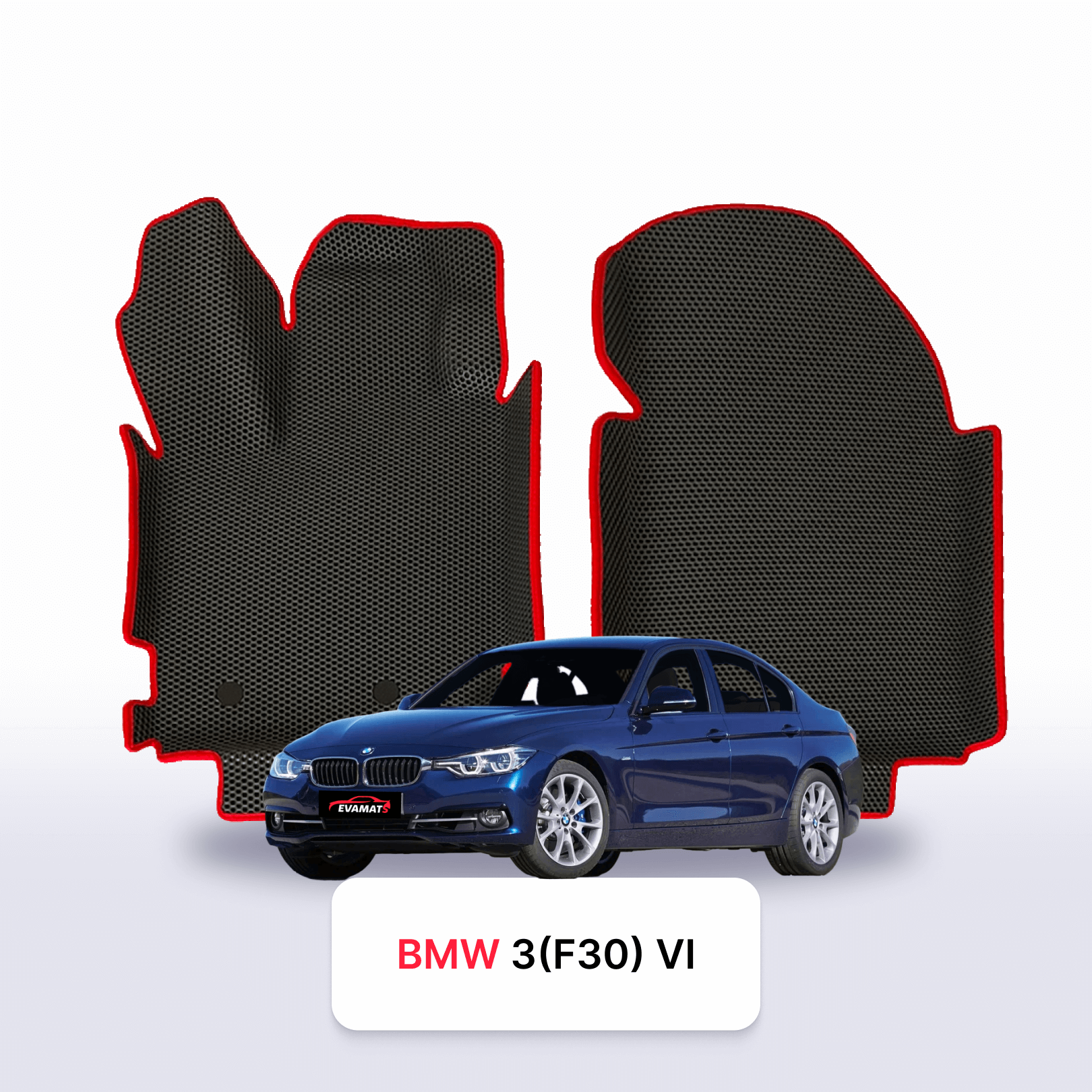 EVA Dywaniki samochodowe od EVA MATS 3D do BMW 3 F30 6 gen 2011-2018 rok Sedan DIESEL