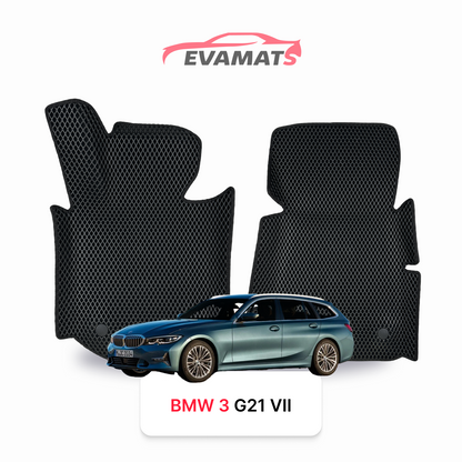 Коврики EVAMATS для BMW 3(G21) 7 поколения 2018-2025 года выпуска KOMBI