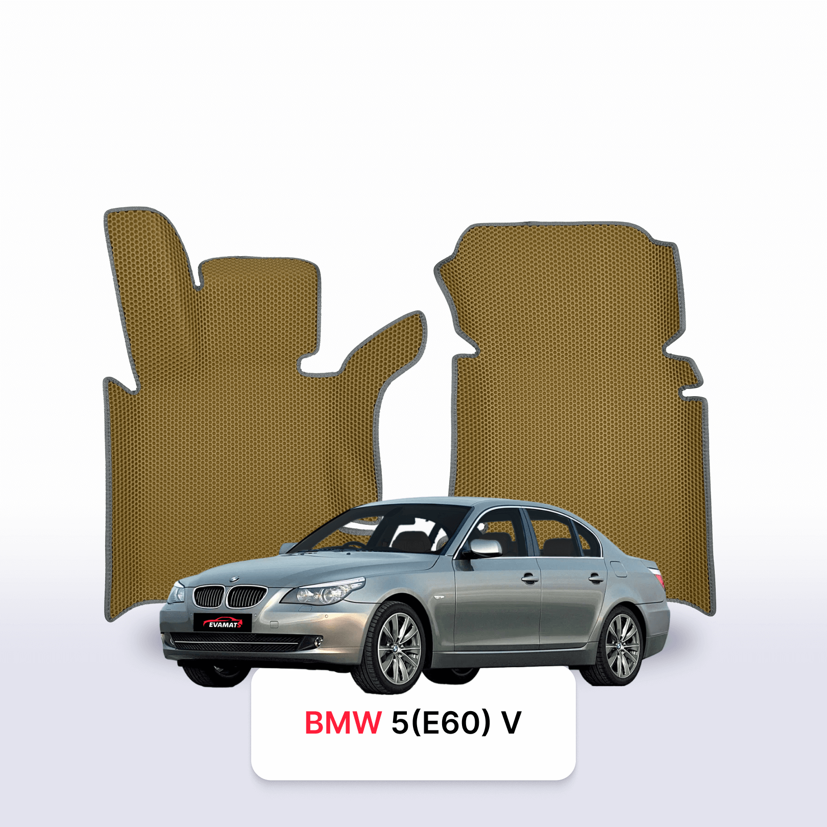 EVA Dywaniki samochodowe od EVA MATS 3D do BMW 5 (E60) 5 gen 2003-2010 rok Sedan DIESEL