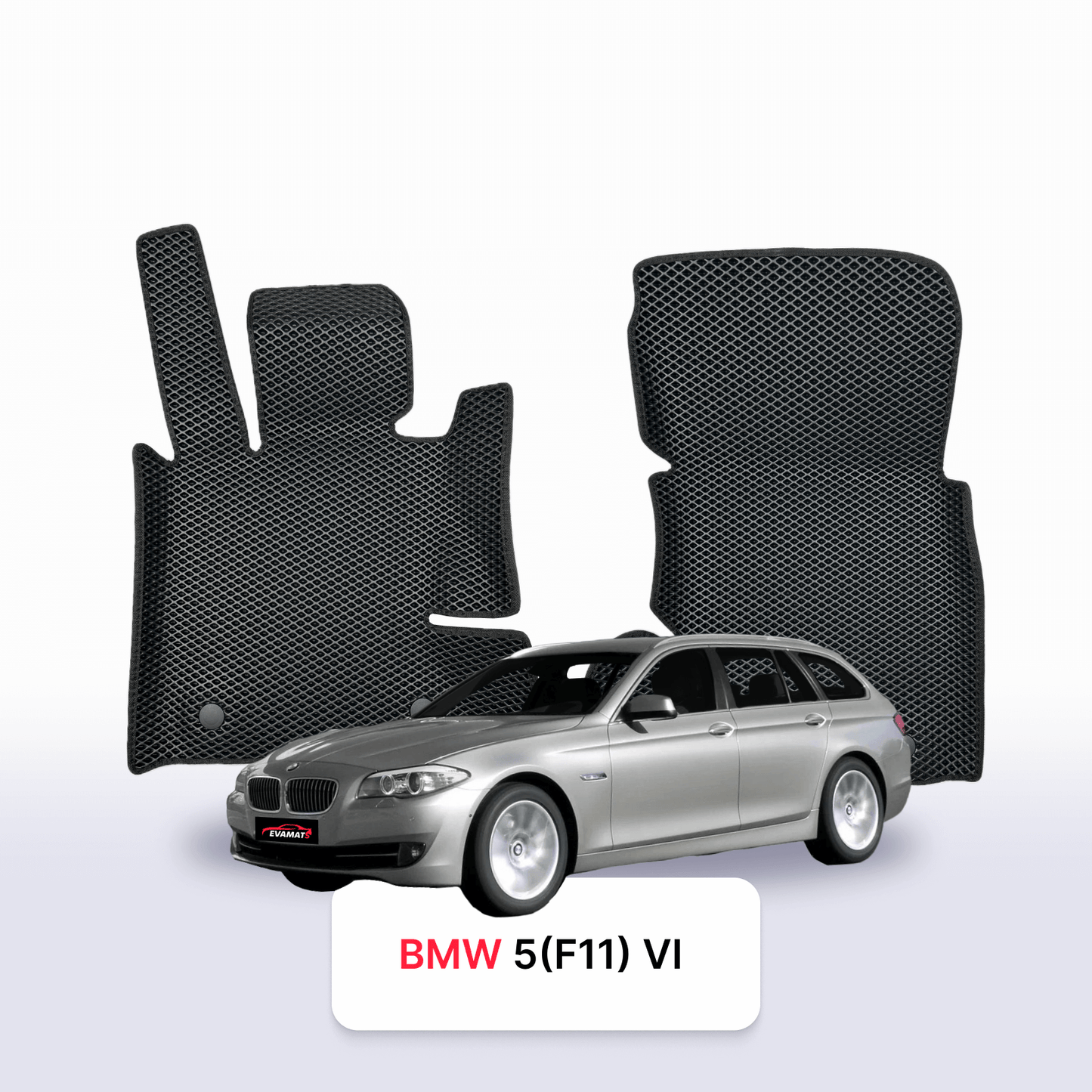 EVA Dywaniki samochodowe od EVA MATS 3D do BMW 5 (F11) 6 gen 2010-2017 rok Kombi DIESEL