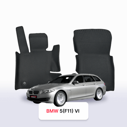 EVA Dywaniki samochodowe od EVA MATS 3D do BMW 5 (F11) 6 gen 2010-2017 rok Kombi DIESEL
