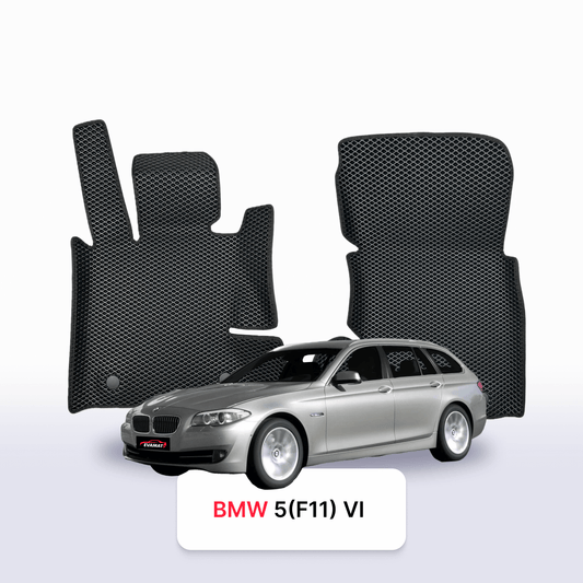 EVA Dywaniki samochodowe od EVA MATS 3D do BMW 5 (F11) 6 gen 2010-2017 rok Sedan DIESEL