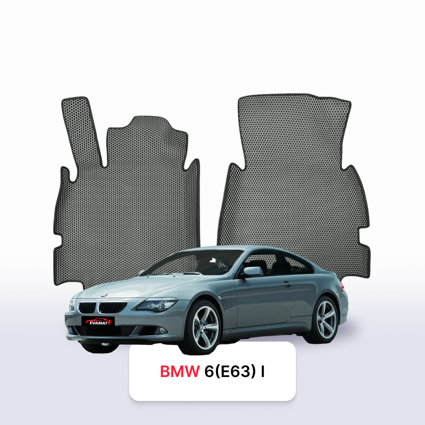 Dywaniki samochodowe EVAMATS do BMW 6 (E63) 1 gen 2003-2010 rok COUPE