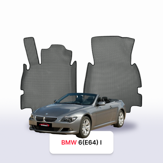 Коврики EVAMATS для BMW 6 (E64) 2-го поколения 2003-2010 гг. КАБРИОЛЕТ