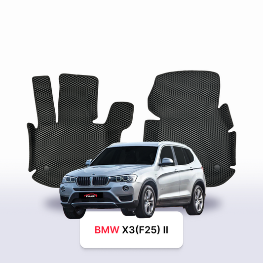 Коврики EVAMATS для внедорожника BMW X3(F25) 2-го поколения 2010-2017 года выпуска