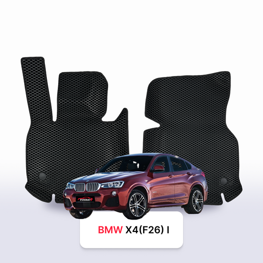 Коврики EVAMATS для внедорожника BMW X4 (F26) 1-го поколения 2014-2018 года выпуска