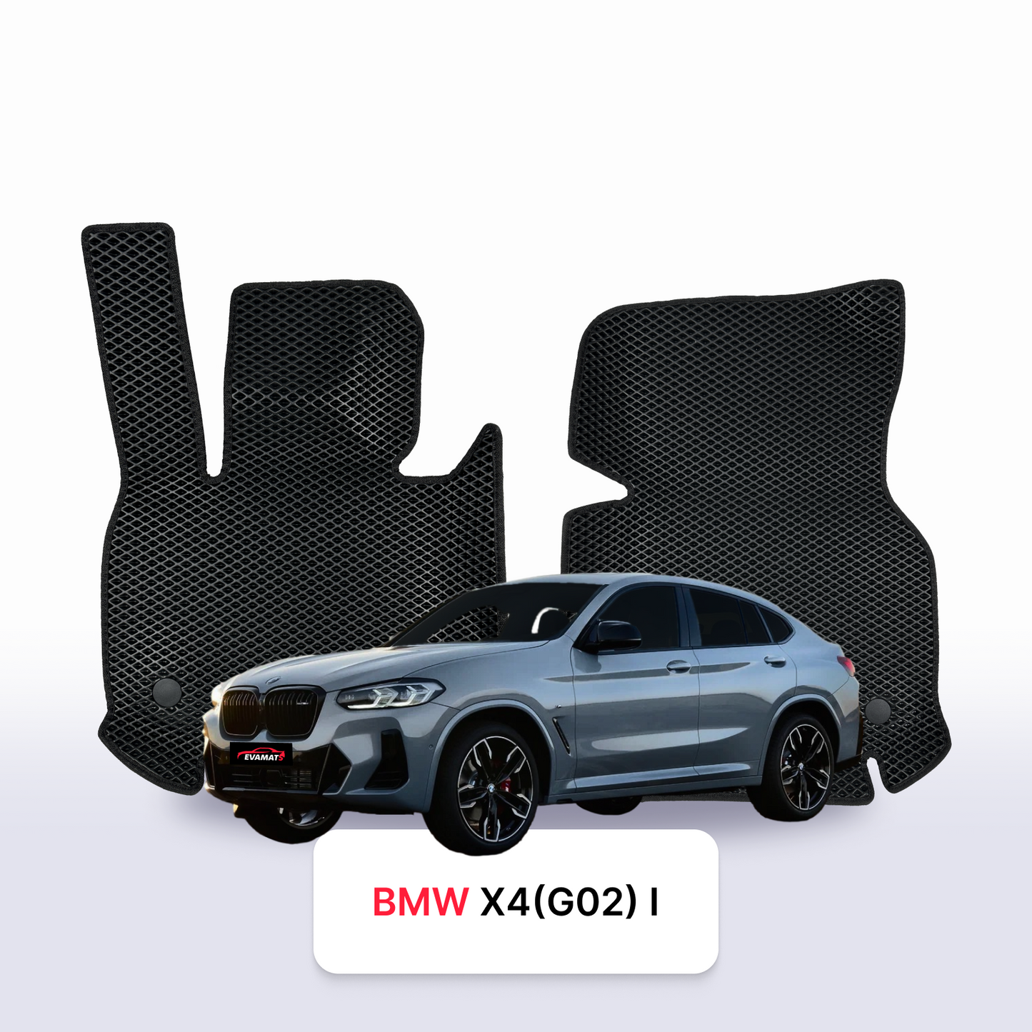 Dywaniki samochodowe EVAMATS do BMW X4 (G02) 2 gen 2018-2025 rok SUV