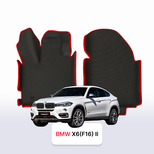EVA Dywaniki samochodowe od EVA MATS 3D do BMW X6 (F16) 2 gen 2014-2019 rok SUV Coupe