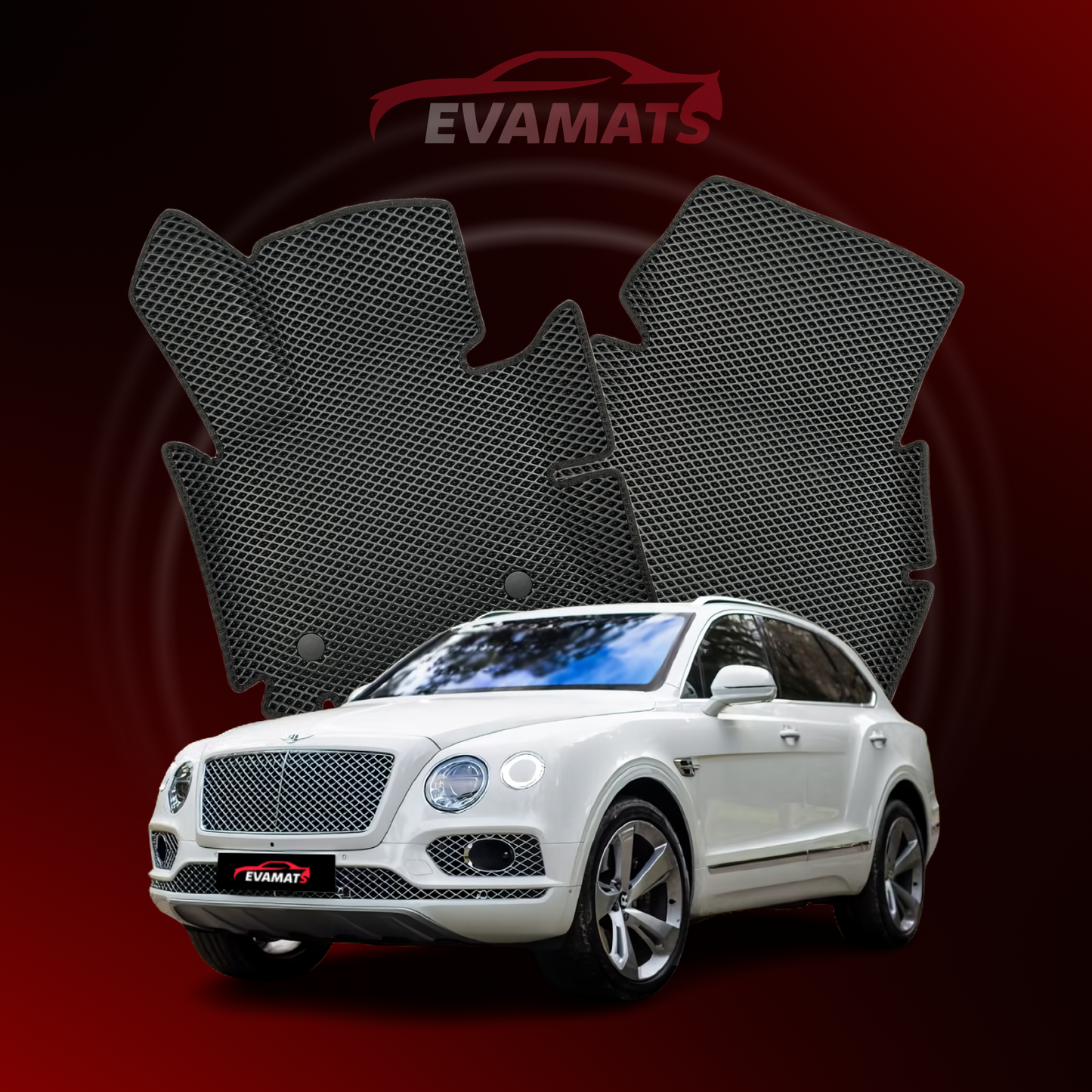 Коврики в салон EVAMATS для внедорожника Bentley Bentayga 1st gen 2015-2025 года выпуска